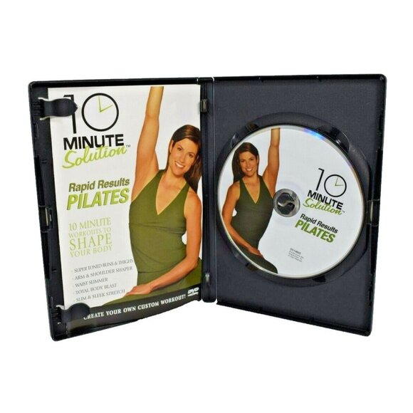 Anchor Bay 10 Minute Solution: Rapid Results Pilates DVD, 2006 Tone and Shape - Picture 3 of 3
